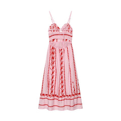 Floral Print Cutout Maxi Dress