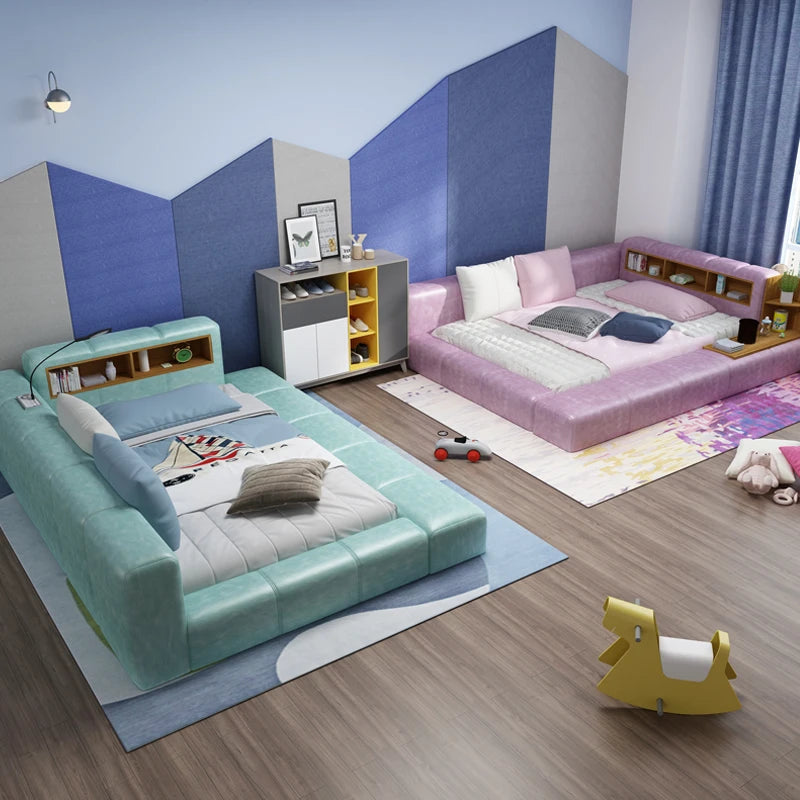 Smart Bed Frame Bedroom Furniture USB Speaker Bluetooth LED
