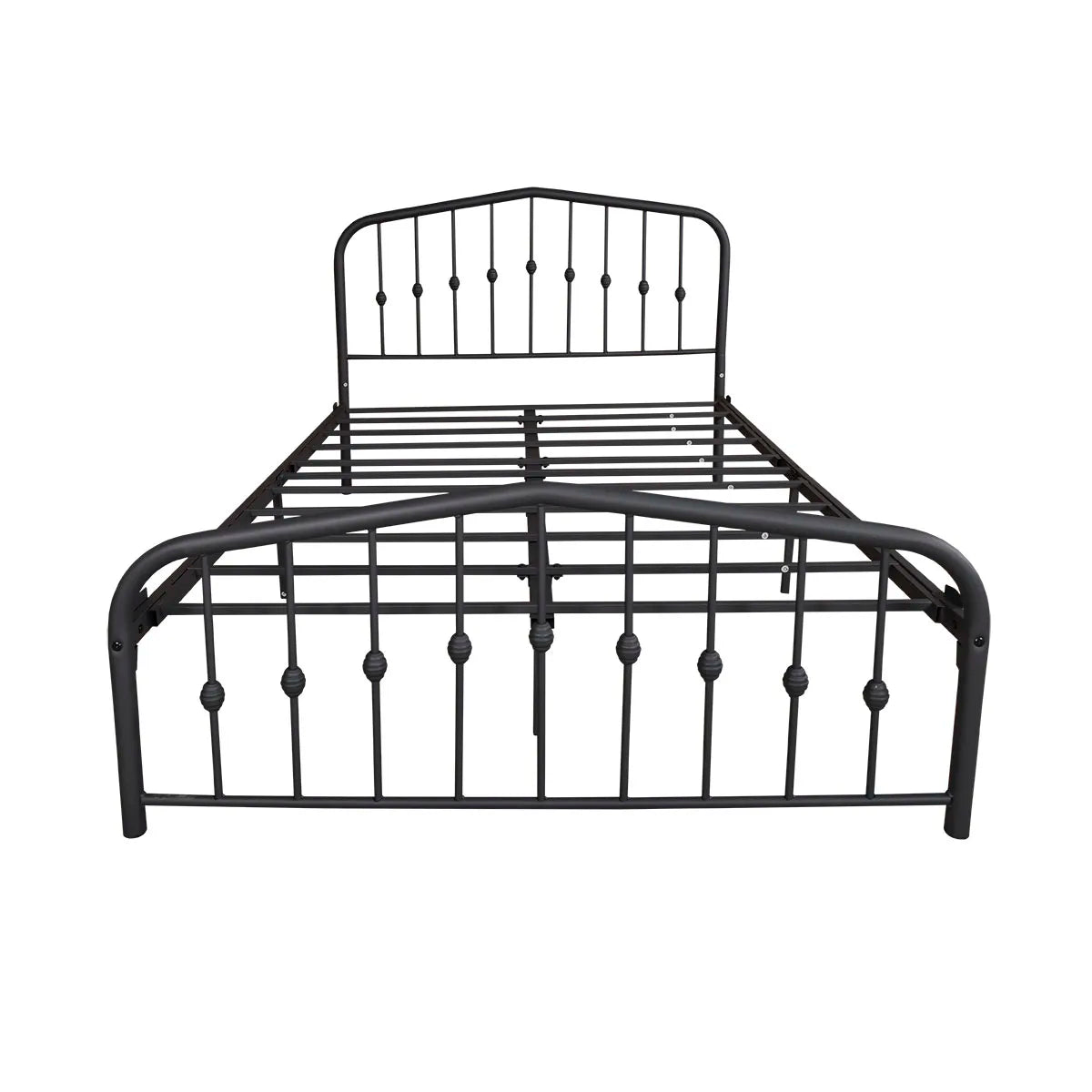 Metal Full Size Bed Frame With Headboard