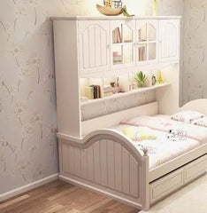Children's bed 1.5m Space-saving Multi-functional Wardrobe Bed