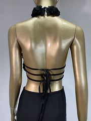 Keyhole Backless Maxi Bodycon Dress - Elegant Summer Party Outfit