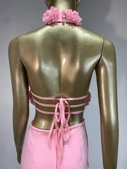 Keyhole Backless Maxi Bodycon Dress - Elegant Summer Party Outfit