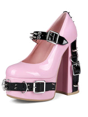 Platform Chunky Heel Mary Janes