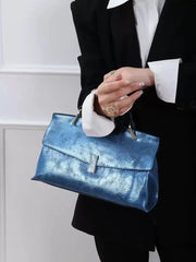 Snake Stitching Handbag Bag