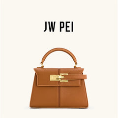 Women's Small Tote & Crossbody Bag With Gold Hardware