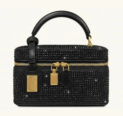 Rhinestone Vanity Case Bag