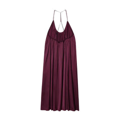 Solid Camisole Maxi Dress