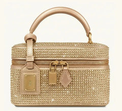 Rhinestone Vanity Case Bag