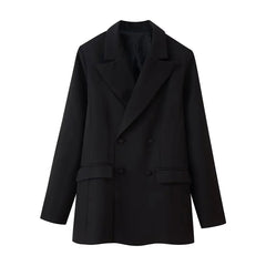 Black blazer on a white background