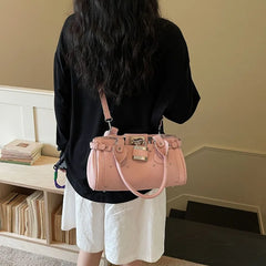 Structured Riveted Lock Bag