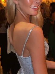 Metallic Sequin Corset Cami Top