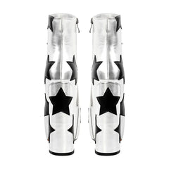 Platform Star Ankle Boots