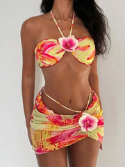 Embellished Swimwear Set