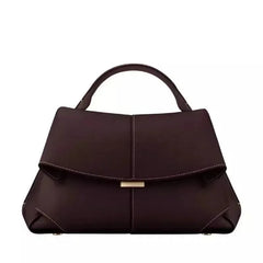 Structured Flap Top-Handle Bag – Sculpted Minimal Edition