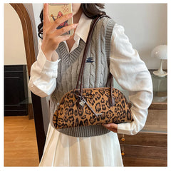 Gingham Pattern Shoulder Bag