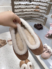 Fleece Lined Slip On Loafers