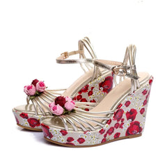 Embellished Platform Stiletto Heels