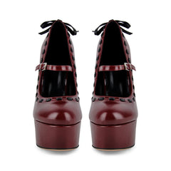 Platform Mary Jane Stiletto Heels