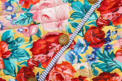 Floral Print Quilted Jacket