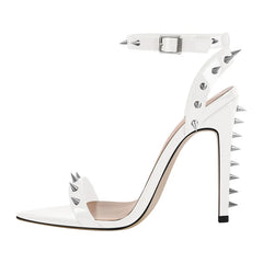 Spiked Stiletto Pointed Toe Sandals