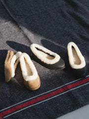 Fleece Lined Slip On Loafers