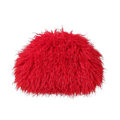 Fluffy Textured Clutch Bag
