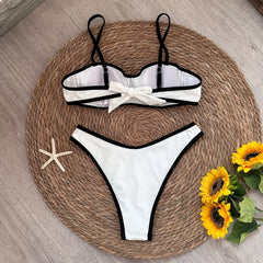 Contrast Trim Bikini