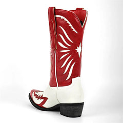 Pointed Toe Embroidered Cowgirl Boots