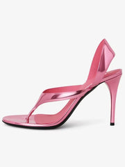 Open Toe Slingback Stiletto Sandals