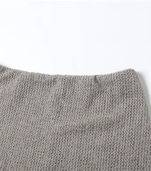 Gray textured fabric on a white background