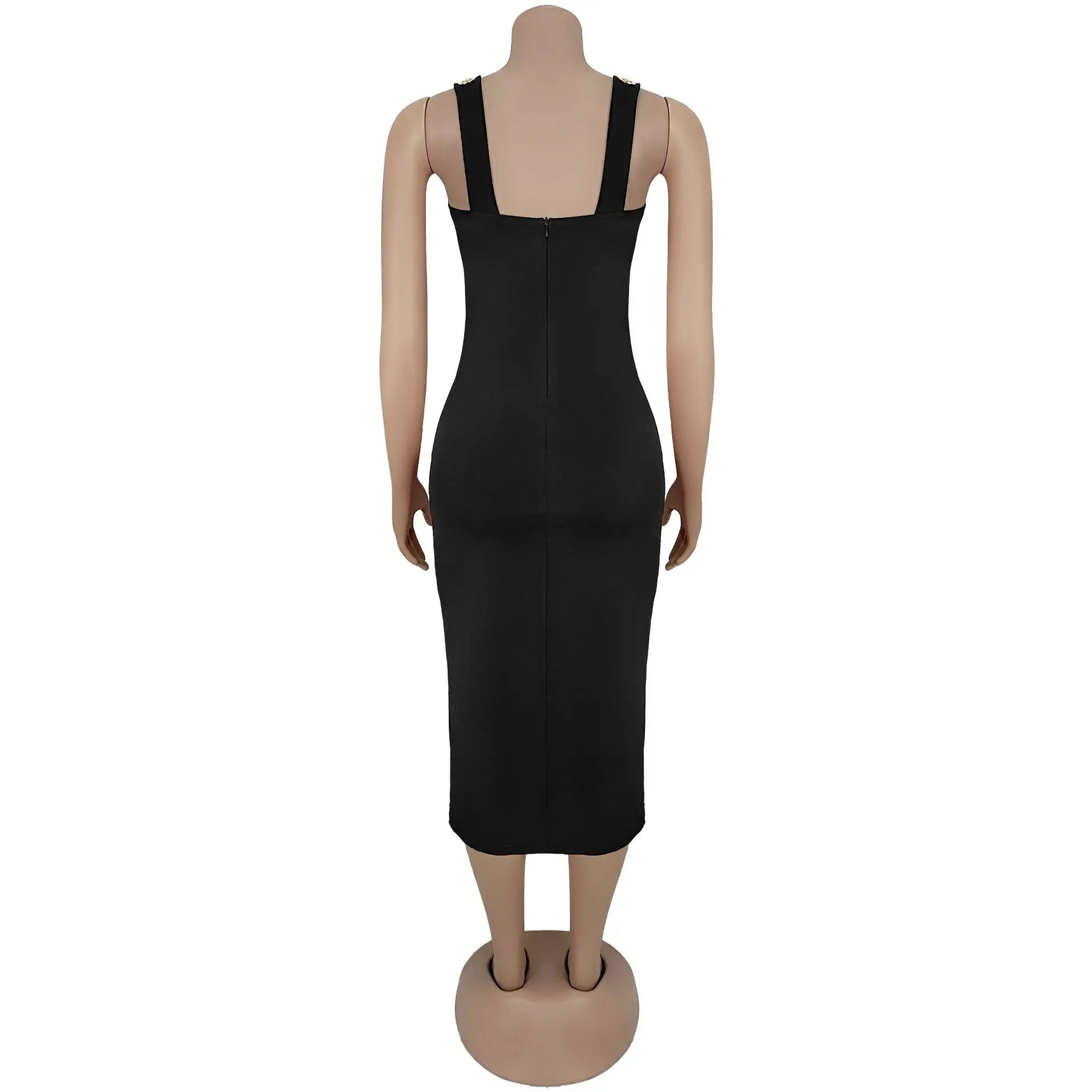 Black dress on a mannequin