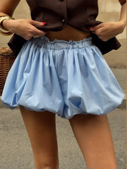 Sculpted Vest & Bubble Skirt Set | Bold Street Style 2-Piece Look