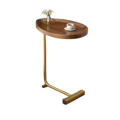 Modern Console Table Oval Coffee Table Cute Library Table