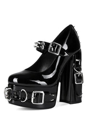 Platform Chunky Heel Mary Janes