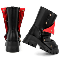 Chunky Platform Foldover Boots
