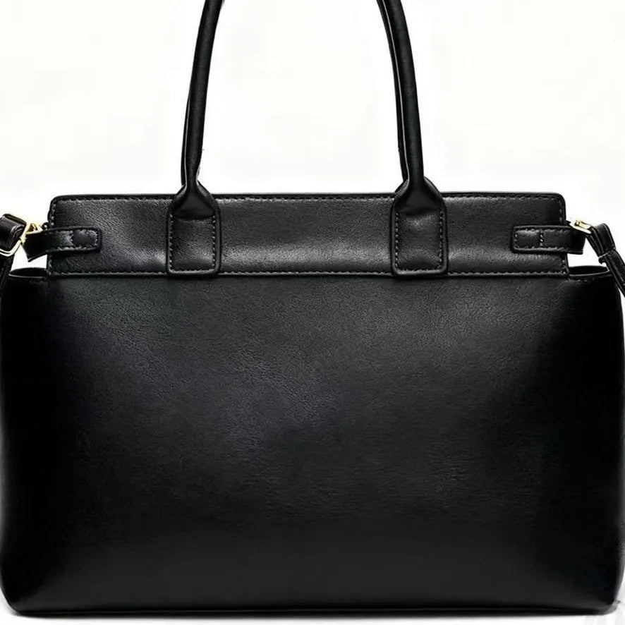 soft structured tote for office or everyday use