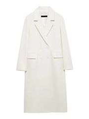 White coat on a white background