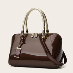 Large Capacity Structured Satchel Bag