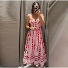 Floral Print Cutout Maxi Dress