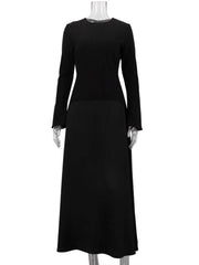 Black dress on a mannequin