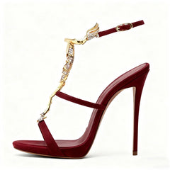 Scorpion Embellished Stiletto Heels
