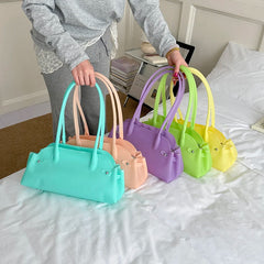 Short Handle Tote Bag PVC