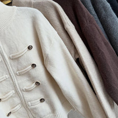 Double-Breasted Zip-Front Jacket