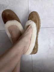 Fleece Lined Slip On Loafers