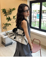 Sparkly Sequin Large Tote Bag