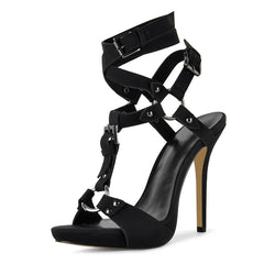 Wrap Strap Platform Stiletto Sandals