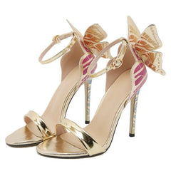 Butterfly Embellished Stiletto Heels