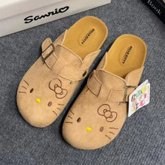 Hello Kitty Flat Mule Slippers
