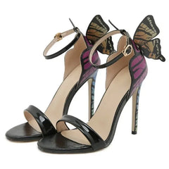 Butterfly Embellished Stiletto Heels