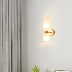 E14 LED Wall Lamp Glass Lampshade Sconces Lights For Home Decor